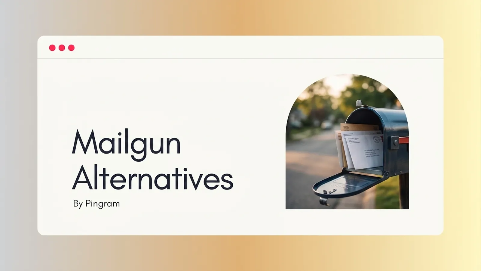 Best Mailgun Alternatives: Email API Providers Compared in 2026
